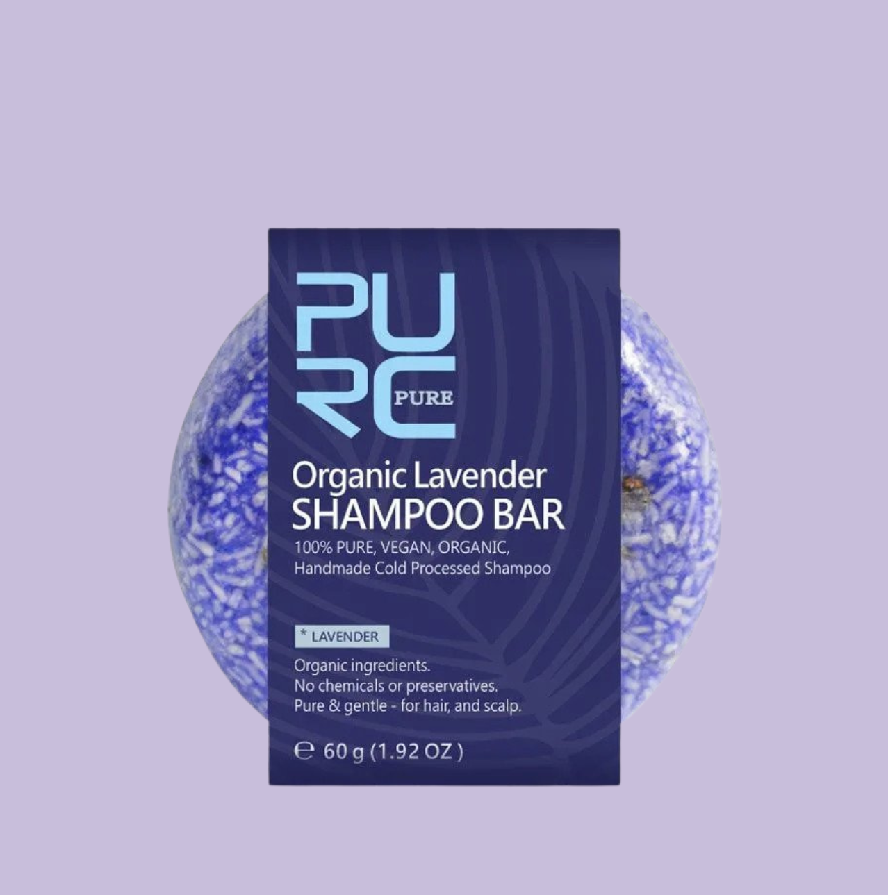 Pure Soothing Lavender Organic Shampoo Bar